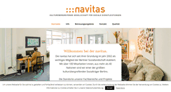 Desktop Screenshot of navitas-ggmbh.de